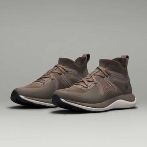 Lululemon Chargefeel 2 Mid Womens Workout Shoe Nomad / Black / Bone